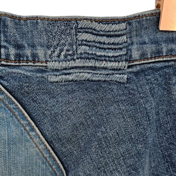 Revice Womens 27‎ Venus Crop Stargazer Star Butt Jeans - Picture 7 of 14